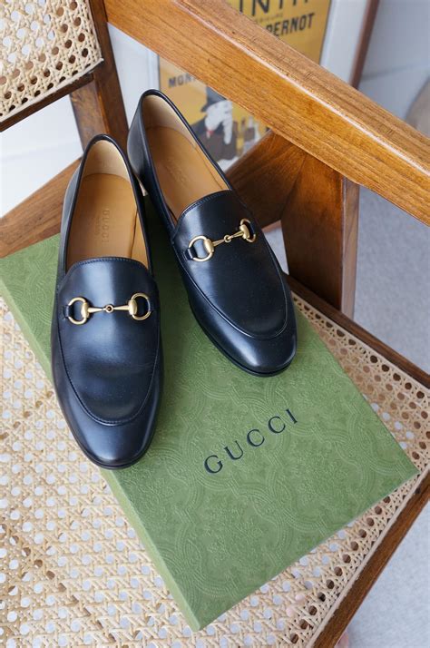 champagne gucci loafers